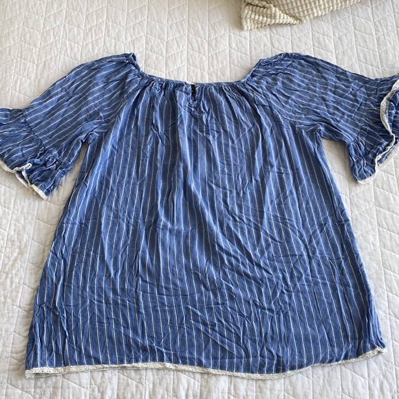 NWOT - Blue stripped Tunic - Picture 7 of 7